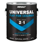 Белоснежная ультра матовая краска для потолков на акриловой основе Denalt Universal Flat for Ceilings