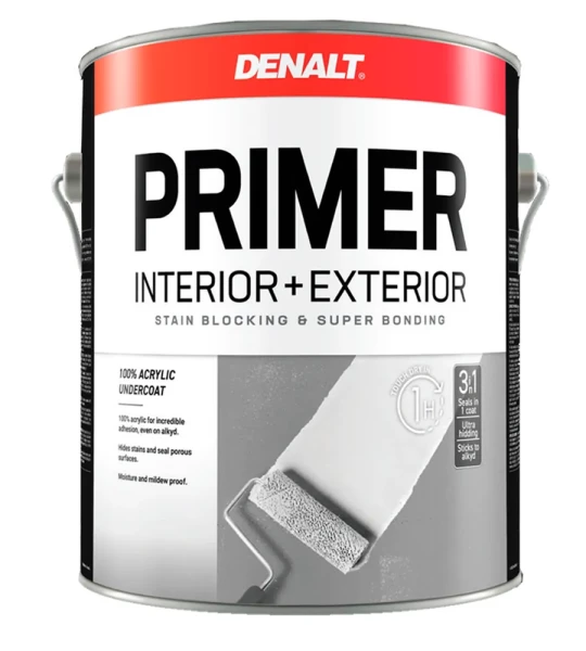 DENALT 485 PRIMER INT/EXT STAIN BLOCKING блокирующий грунт-краска 3в1(укрывная грунтовка, блокиратор-герметик пятен, защита поверхности)