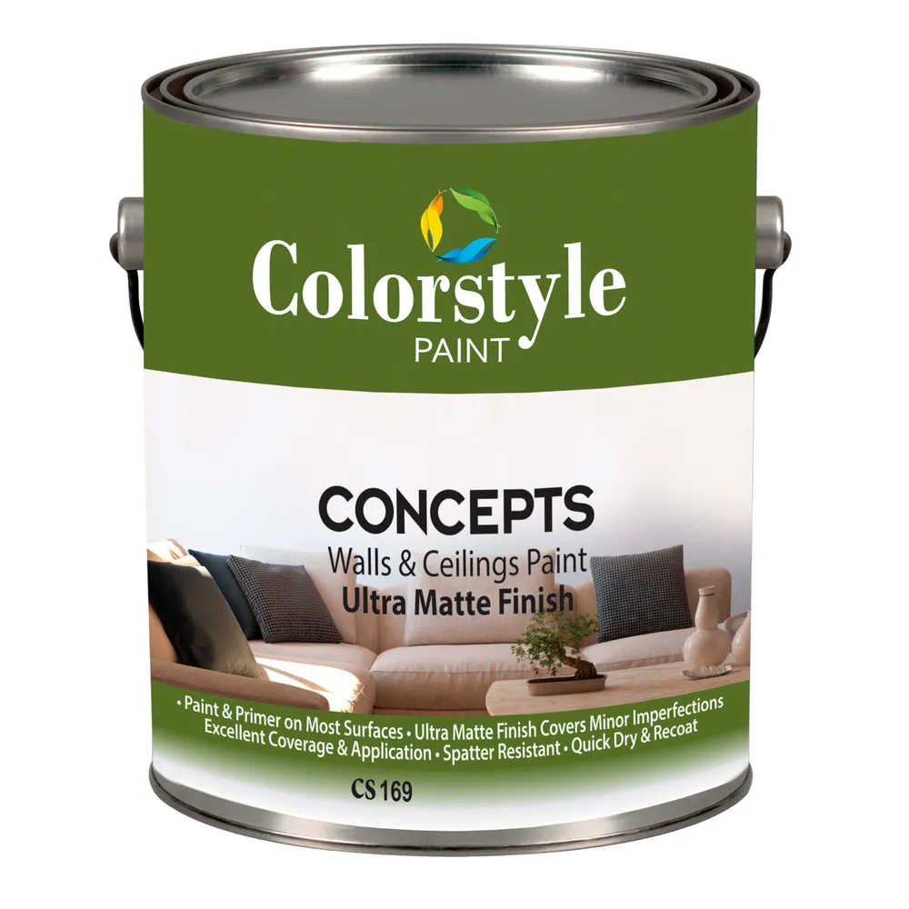CS169. COLORSTYLE CONCEPT WALLS & CEILINGS PAINT ULTRA MATTE FINISH