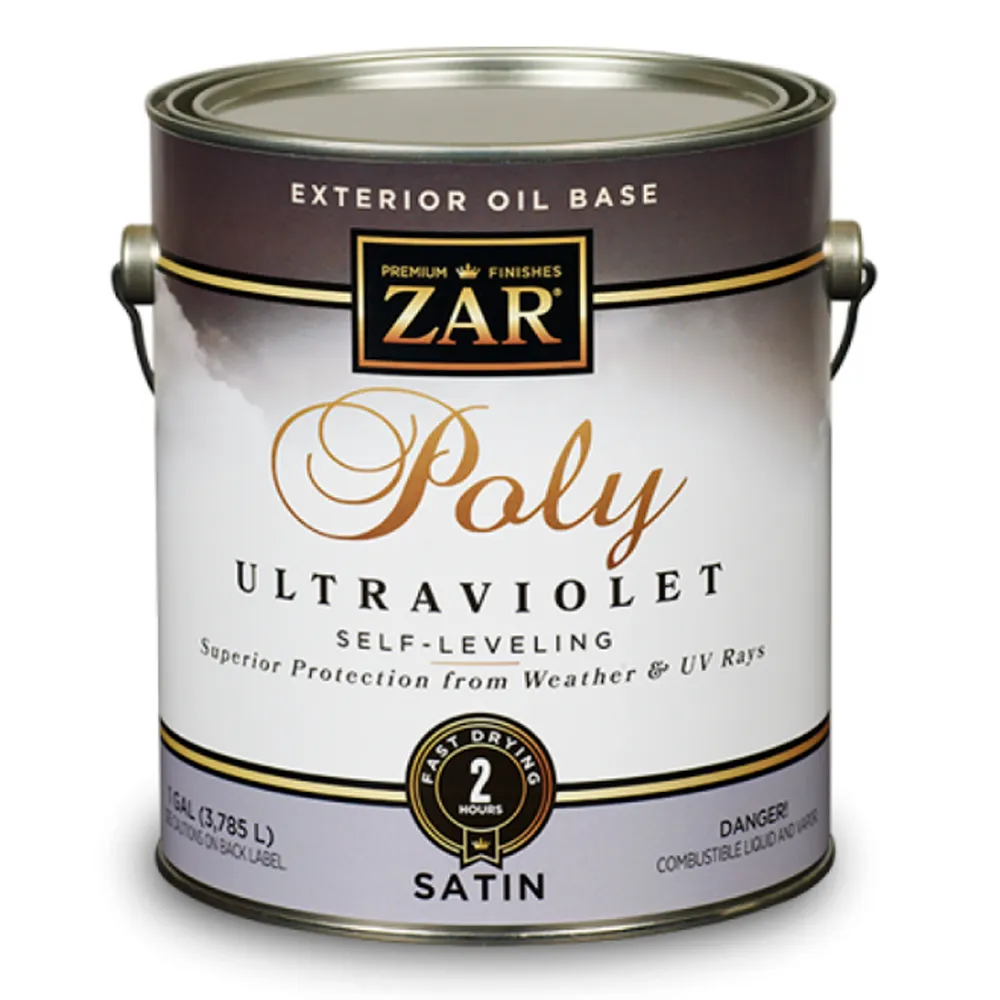 ЛАК Полиуретановый ZAR Exterior Oil Base Poly Ultraviolet  Для наружных работ