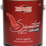Американская, интерьерная краска RICHARD'S PAINT SIGNATURE CERAMIC Eggshell